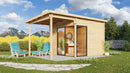Fjordholz Gartenhaus Alu Concept 44 F