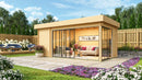 Fjordholz Gartenhaus Alu Concept 44 C