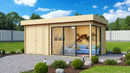 Fjordholz Gartenhaus Alu Concept 44 J