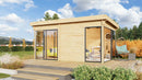 Fjordholz Gartenhaus Alu Concept 44 G