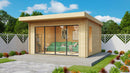 Fjordholz Gartenhaus Alu Concept 44 E