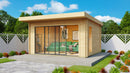 Fjordholz Gartenhaus Alu Concept 70 E