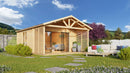 Fjordholz Gartenhaus Alu Concept Arosa 44 B