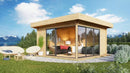 Fjordholz Gartenhaus Alu Concept 70 D
