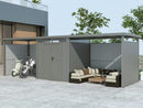 StarLine Metal Shed Model Style 4.45 m² Economy Set 4 Aluminum Grey