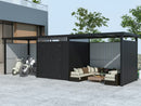 StarLine Metal Shed Model Style 4.45 m² Economy Set 4 Anthracite