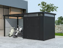 StarLine Metall Gerätehaus Modell Style 4,45 m² Spar-Set 2 Anthrazit