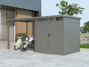 StarLine Metal Shed Model Style 4.45 m² Economy Set 1 Aluminum Grey