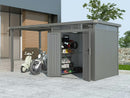 StarLine Metal Shed Model Style 4.45 m² Economy Set 1 Aluminum Grey