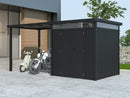 StarLine Metall Gerätehaus Modell Style 4,45 m² Spar-Set 1 Anthrazit