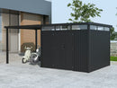 StarLine Metal Shed Model Style 7.56 m² Economy Set-1 Anthracite