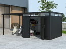 StarLine Metal Shed Model Style 7.56 m² Economy Set-1 Anthracite