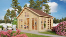 Fjordholz Gartenhaus Modell Bern 44