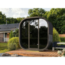 Fjordholz Barrel Sauna Model Cubus-2 Black Edition