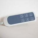 Lit cosmétique Soleni Aura, réglable électriquement en hauteur, 3 moteurs, découpe pour le visage