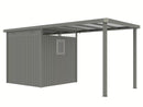 StarLine Metal Shed Model Style 4.45 m² Economy Set 1 Aluminum Grey