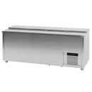 Virtus & Mastro Flaschenkühler 539 Liter aus Edelstahl mit 4 Schiebedeckeln