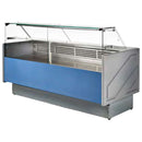 Vitrine réfrigérée Virtus & Mastro 2480 mm avec façade vitrée droite, refroidissement par air pulsé, +2°C/+5°C