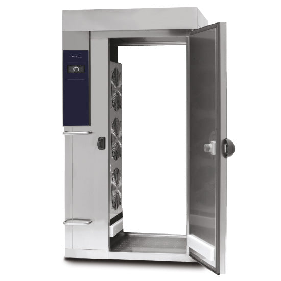Virtus & Mastro Durchschubschockfroster für Zentralkühlung 20x GN 2/1, +90°/-18°C