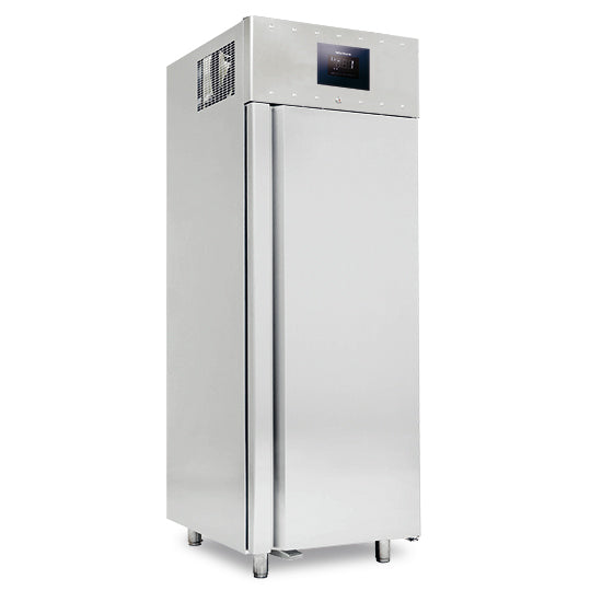 Virtus & Mastro Kühlschrank 700 Liter aus Edelstahl für Fisch, statische Kühlung, 0°/+5°C, 85 mm Isolierung - WiFi
