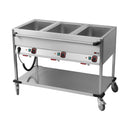 Bain-Marie-Wagen-Fahrbar 3x GN 1/1