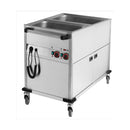 Bain-Marie-Wagen-Fahrbar 2x GN 1/1