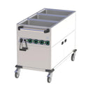Bain-Marie-Wagen-Fahrbar 3x GN 1/1