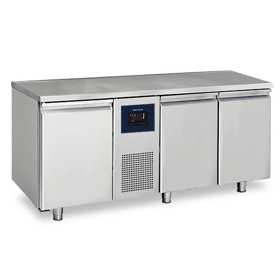 Virtus & Mastro Kühltisch mit 3 Türen GN 1/1, -2°/+8°C - WiFi