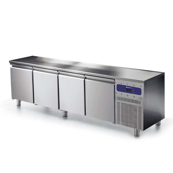 Virtus & Mastro Tiefkühltisch 600 mm 4 Türen 430x325 mm, -10°/-20°C