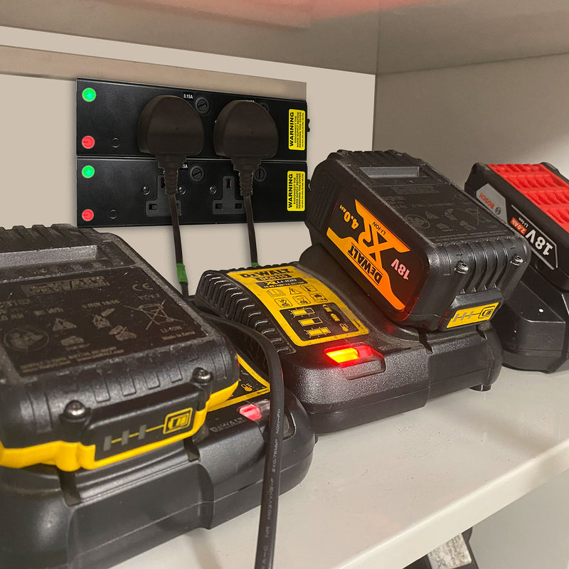 Phoenix BS0444F Battery Fighter mit Fingerabdruckschloss
