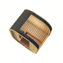Fjordholz Fass-Sauna Modell Luxe Micro