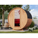 Fjordholz Fass-Sauna Modell Mini Luxe