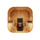 Fjordholz Fass-Sauna Modell Luxe-4 Premium