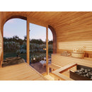 Fjordholz Fass-Sauna Modell Luxe-4 Premium