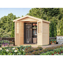 Fjordholz Gartenhaus Modell Bente 28 B