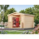 Fjordholz Gartenhaus Modell Bente 28 C