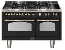 LOFRA - DOLCEVITA - DOUBLE OVEN 150 cm - RNMD 156 SMFET+MFT / AEOV - Black Brass Finish 