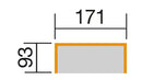 Weka Sitzlaube Merano, 171x93, Silbergrau