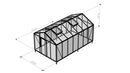 Weka BloomCabin Gewächshaus Storage, 310x530