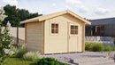 Weka Gartenhaus Blumberg 107, 300x200, Naturbelassen