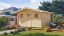 Weka Gartenhaus Blumberg 110, 380x300, Naturbelassen