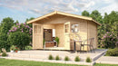 Weka Gartenhaus Blumberg 111, 380x300, Naturbelassen