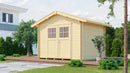 Weka Gartenhaus Blumberg 112, 300x200, Naturbelassen