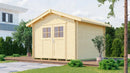 Weka Gartenhaus Blumberg 112, 300x300, Naturbelassen