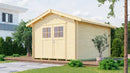 Weka Gartenhaus Blumberg 112, 300x380, Naturbelassen