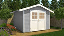 Weka Gartenhaus Blackmount 122, 241x205, Carbongrau