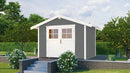 Weka Gartenhaus Blackmount 122, 301x205, Carbongrau