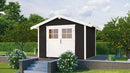 Weka Gartenhaus Blackmount 122, 301x205, Anthrazit