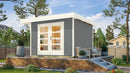 Weka Gartenhaus Marlo 126, 295x241, Carbongrau