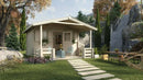 Weka Weekendhaus Blumberg 138, 380x580, Naturbelassen